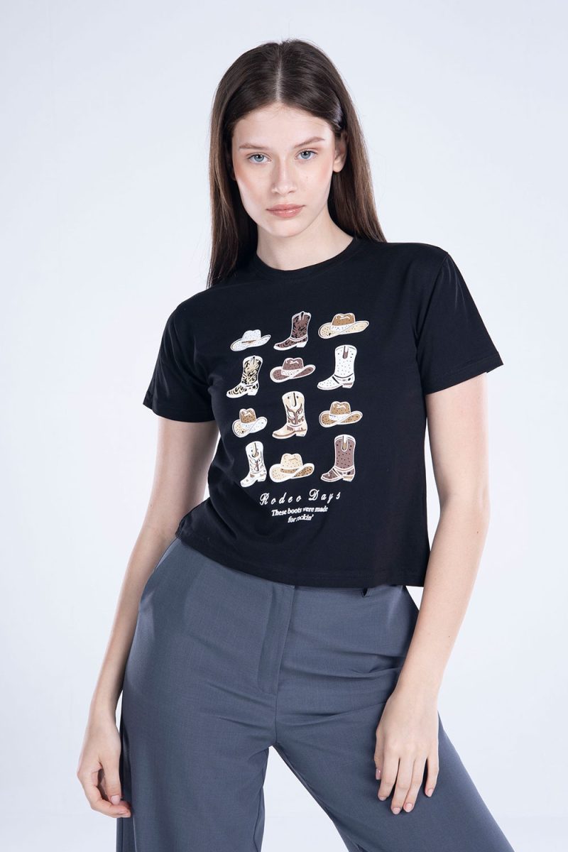 Short Sleeve Printed T-Shirt - Image 5