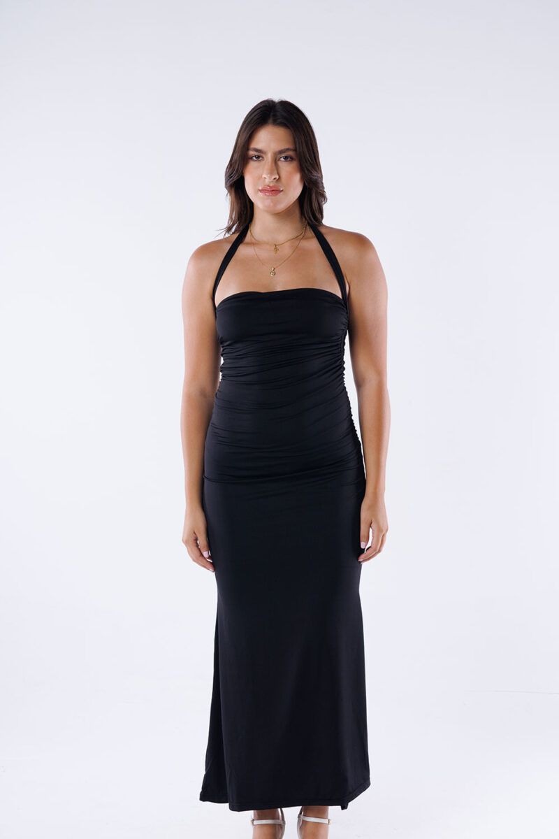 Halter Neck Maxi Dress - Image 11