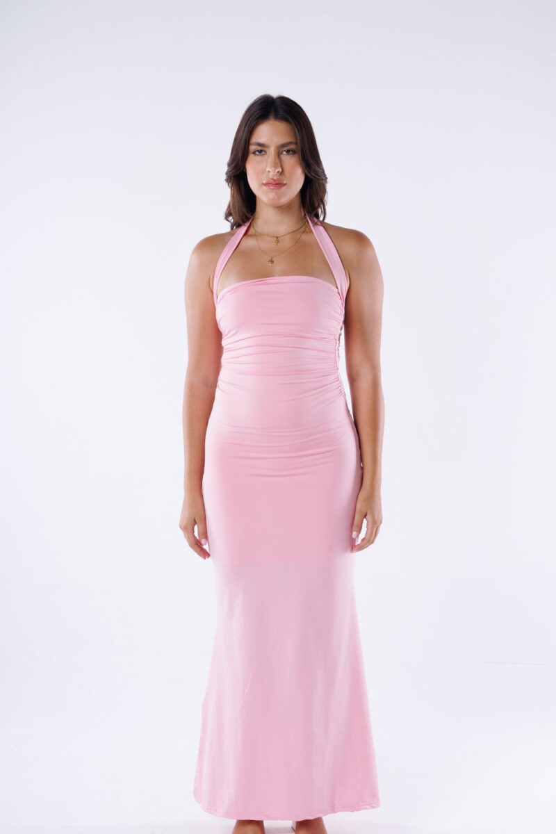 Halter Neck Maxi Dress - Image 19