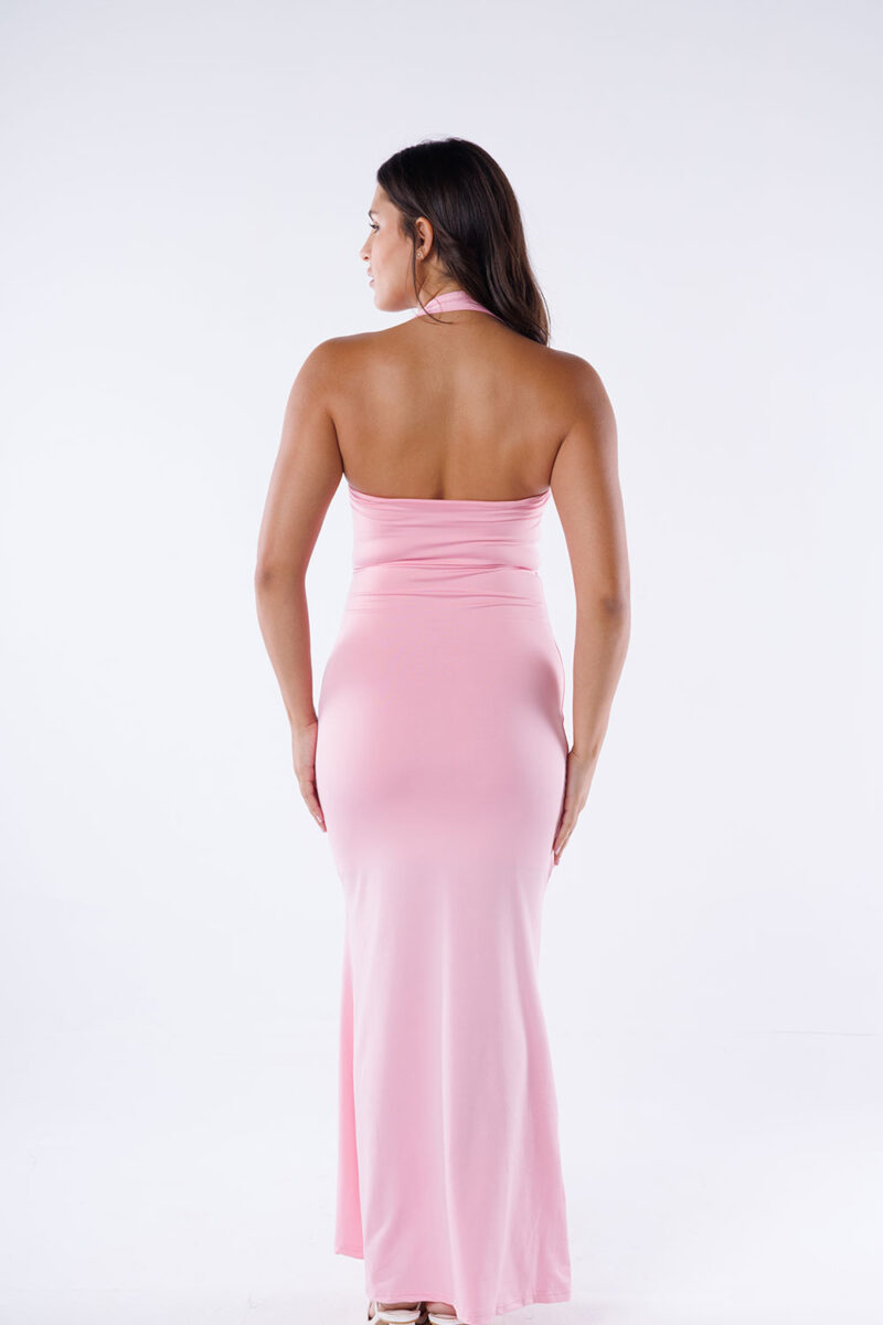 Halter Neck Maxi Dress - Image 21