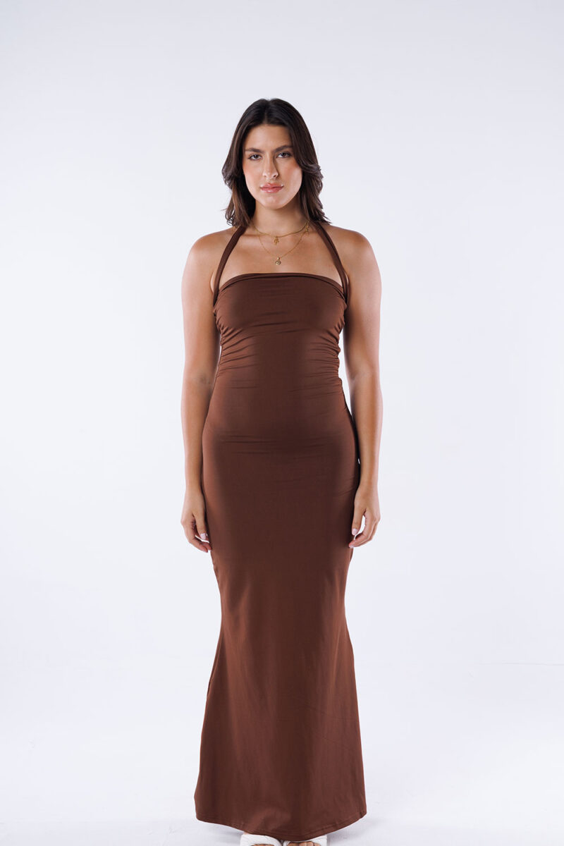 Halter Neck Maxi Dress - Image 23