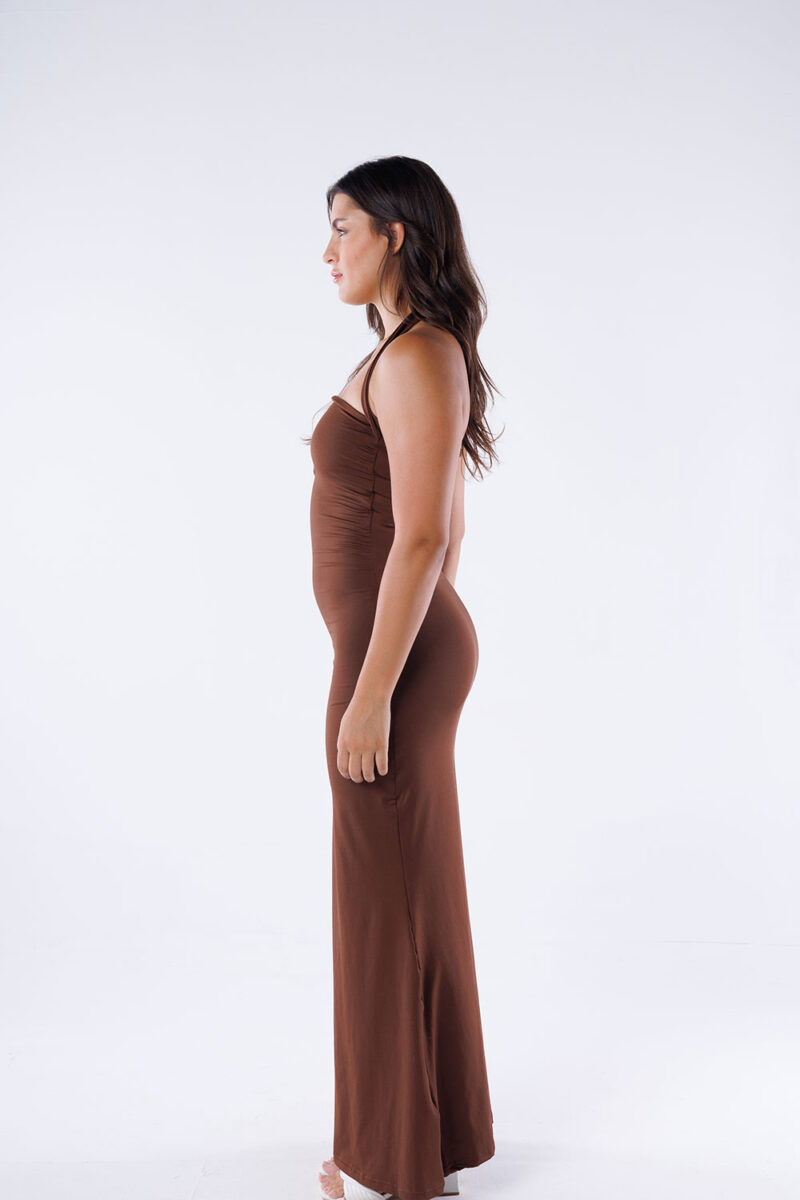 Halter Neck Maxi Dress - Image 24