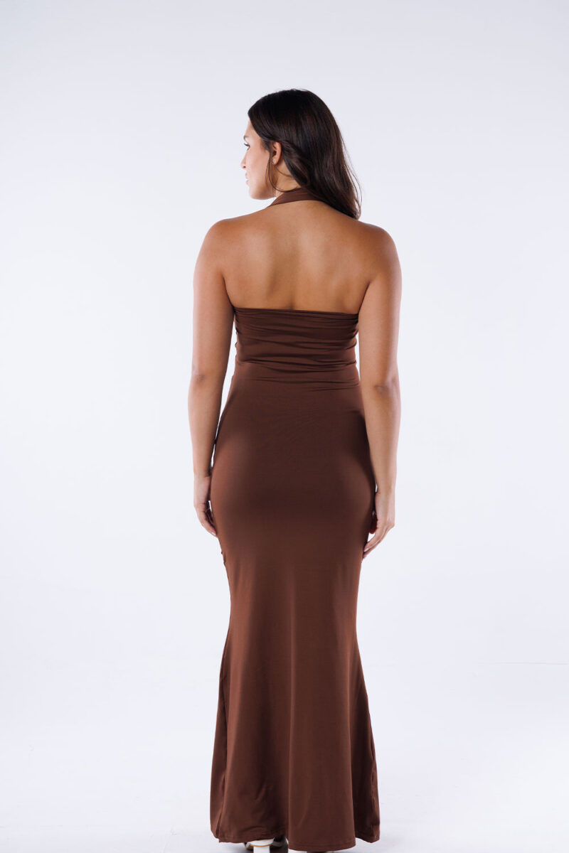 Halter Neck Maxi Dress - Image 25