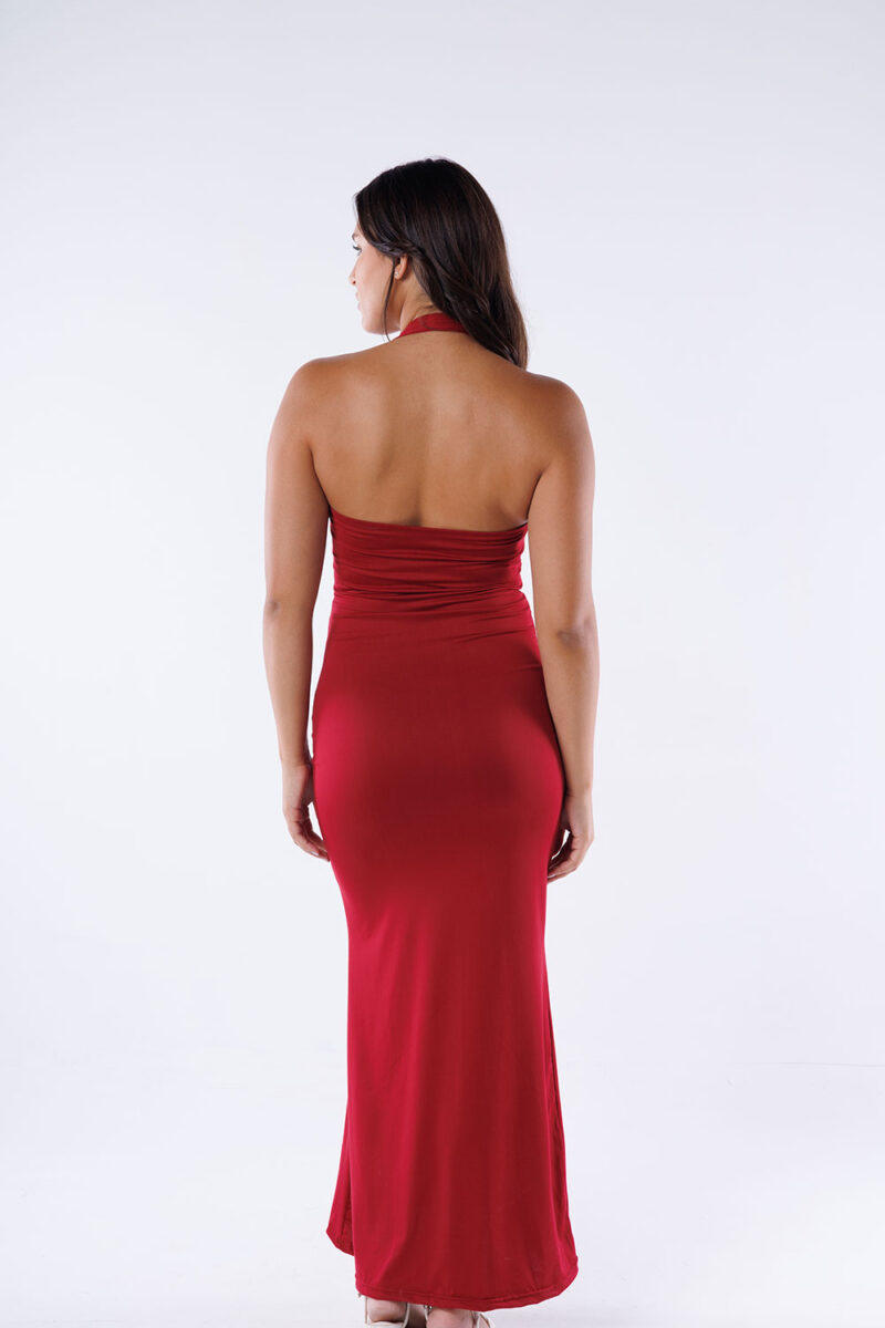 Halter Neck Maxi Dress - Image 4