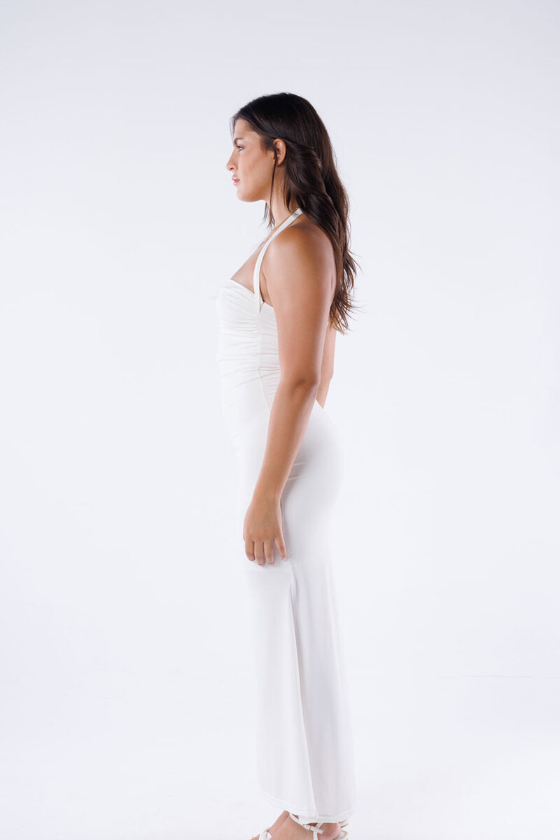Halter Neck Maxi Dress - Image 7