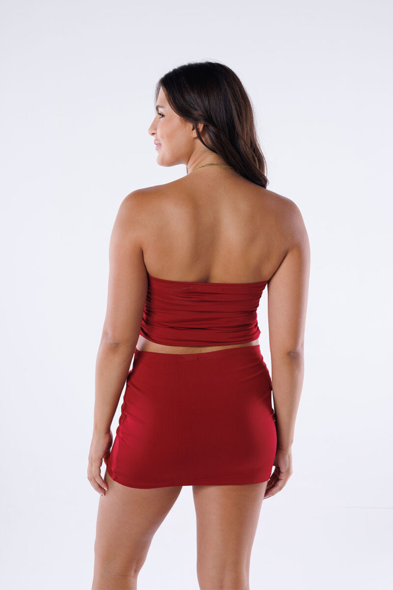 Seamless Tube Top & Mini Skirt Set - Image 12