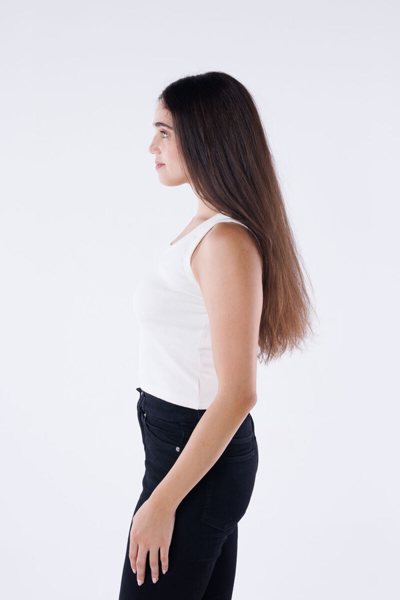 Basic Ribbed Tank Top - Image 7