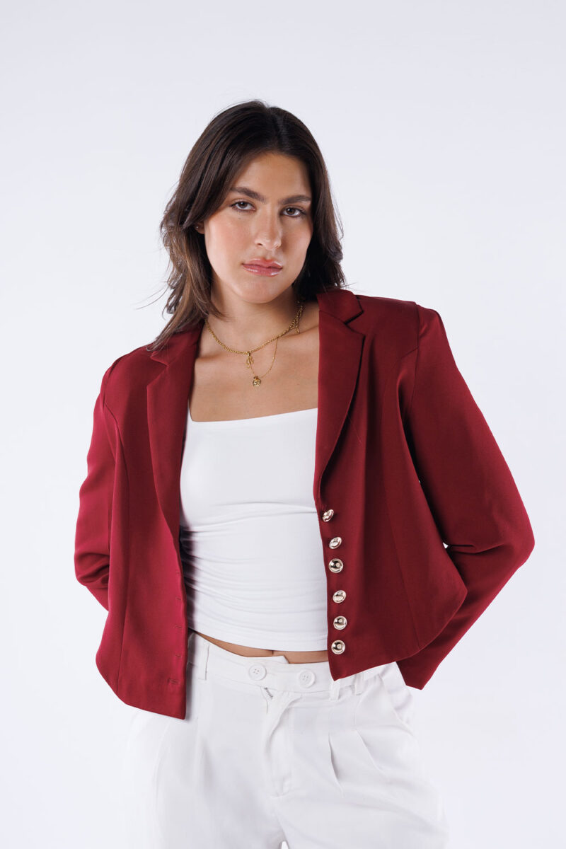 Buttoned Blazer - Image 16