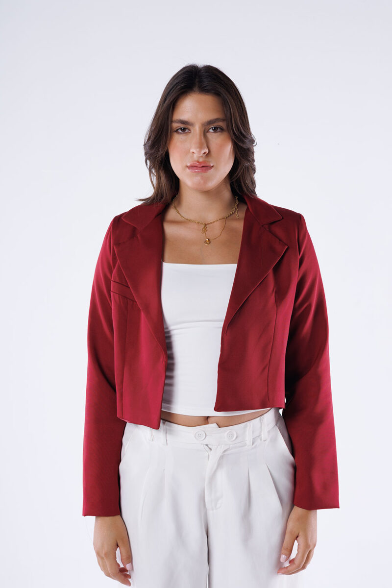 Cropped Blazer - Image 18