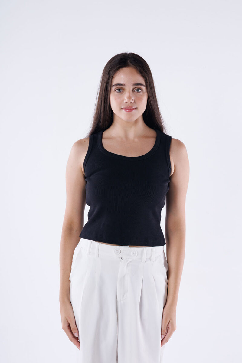 Basic Ribbed Tank Top - Image 14