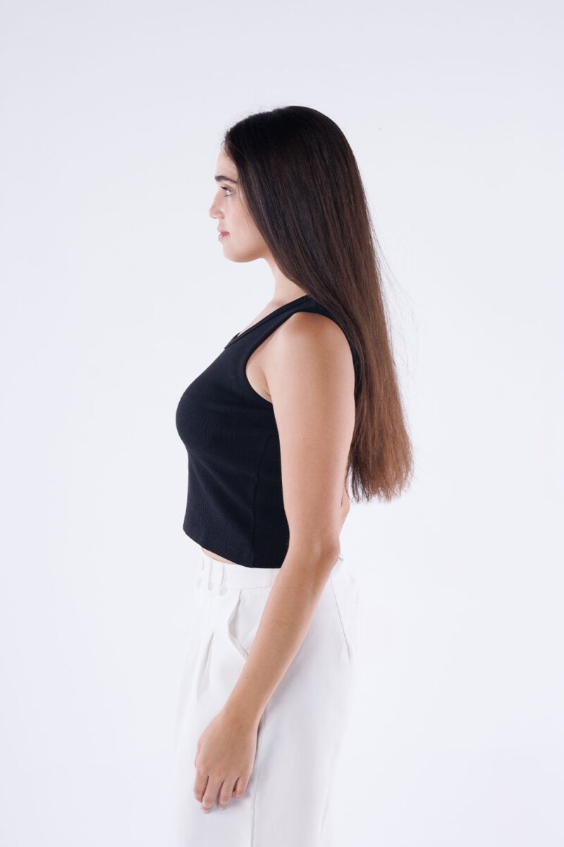 Basic Ribbed Tank Top - Image 15