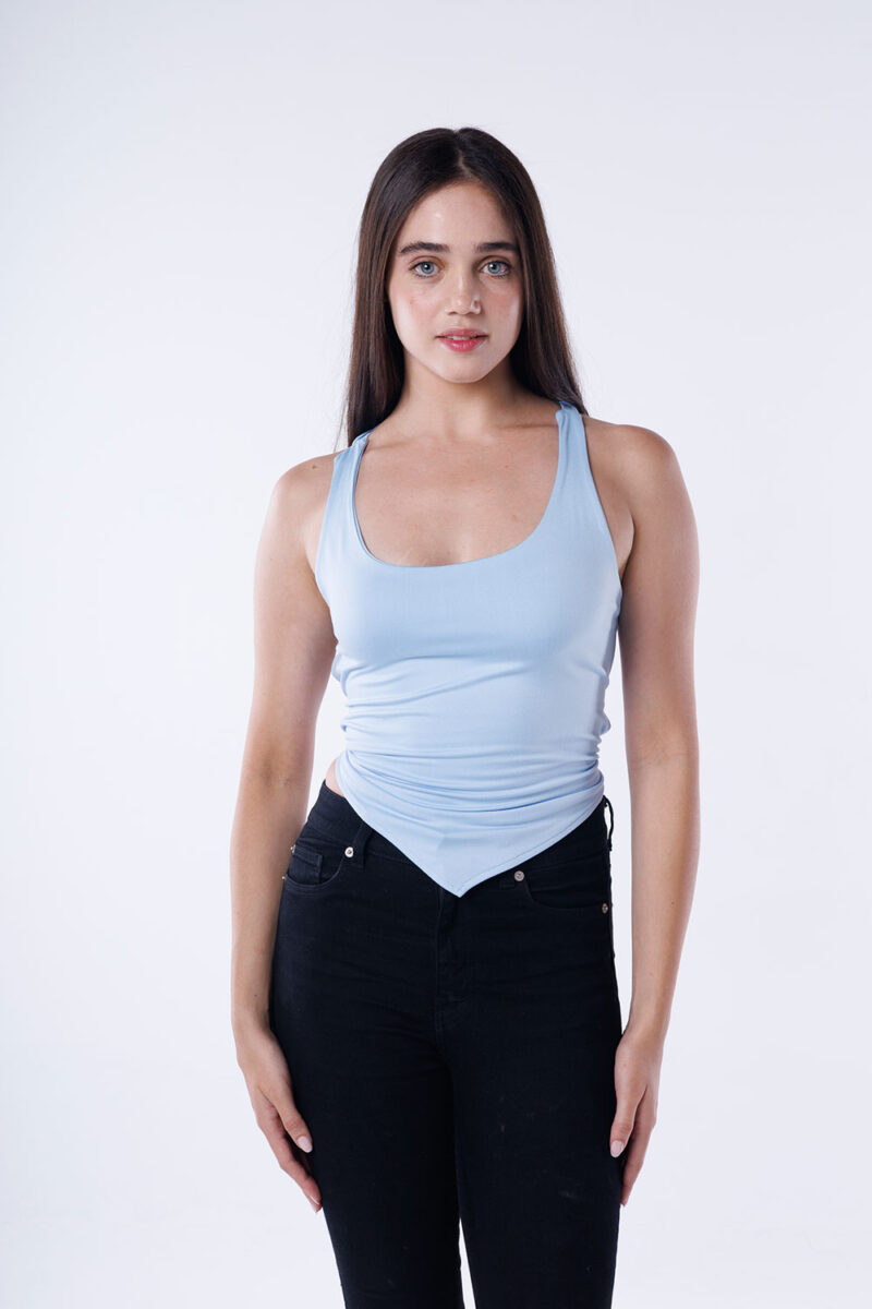 Crisscross Back Halter Top - Image 18