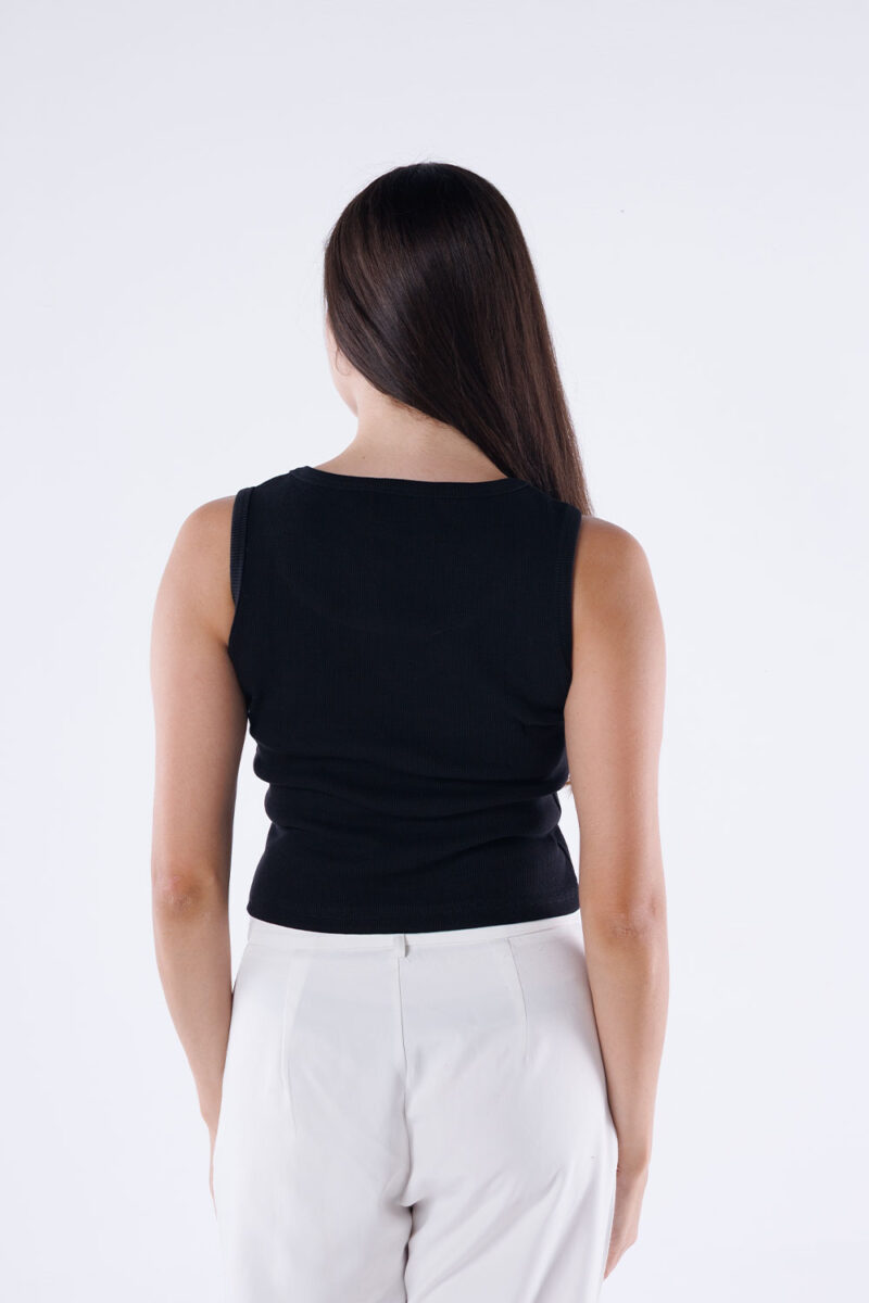 Basic Ribbed Tank Top - Image 16