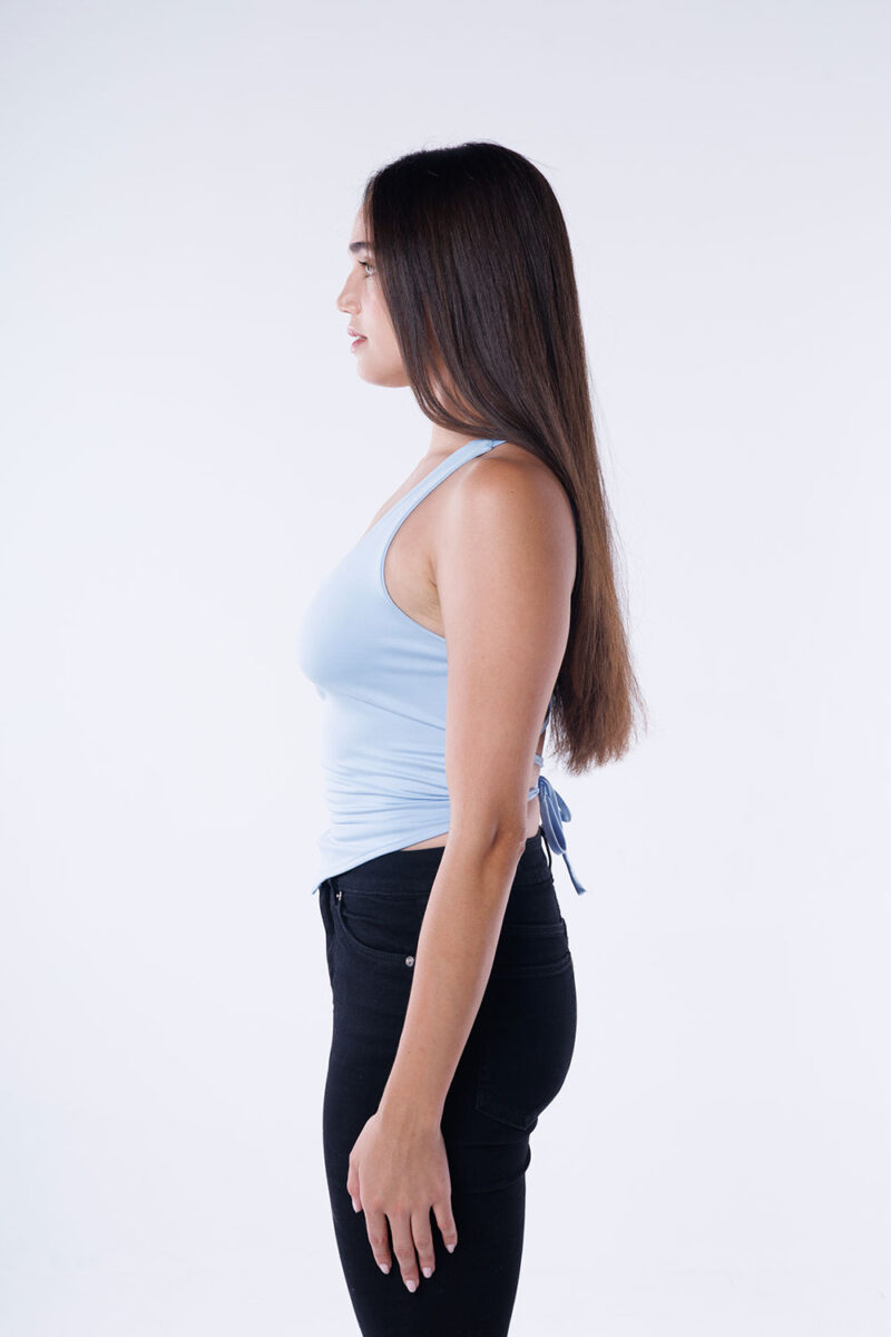 Crisscross Back Halter Top - Image 19