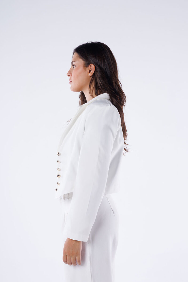 Buttoned Blazer - Image 3