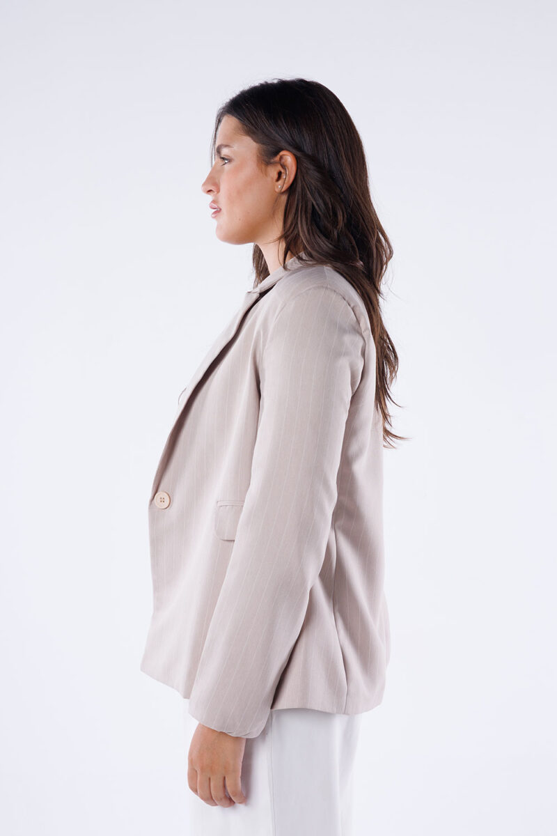 Pinstripe Blazer - Image 3