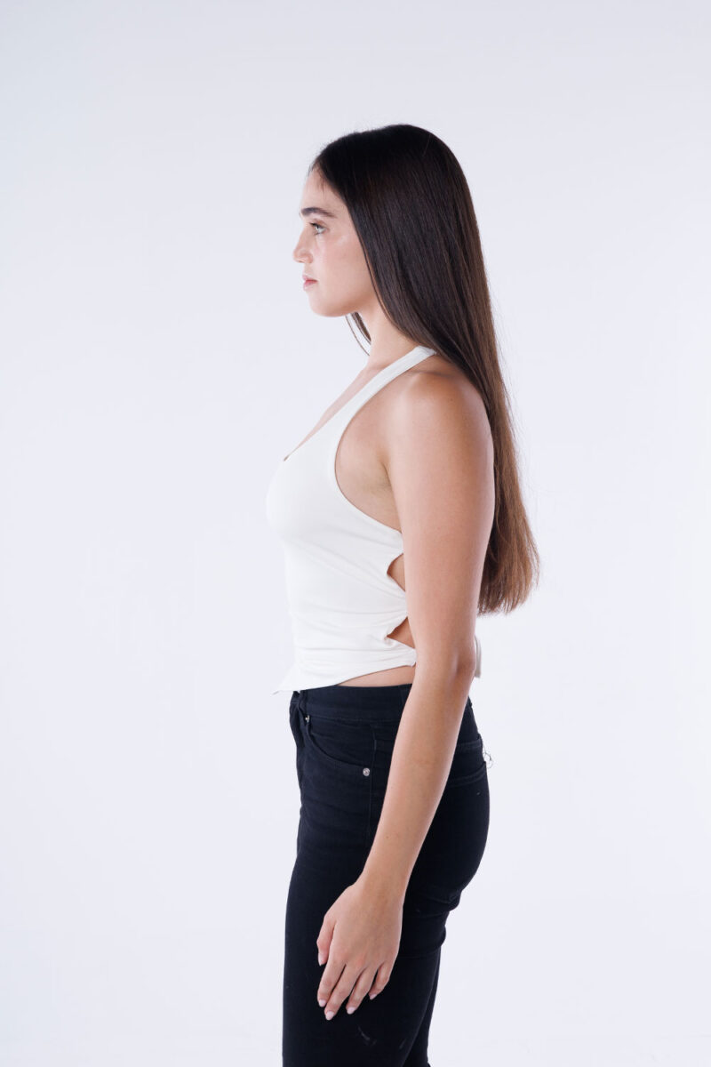Crisscross Back Halter Top - Image 22