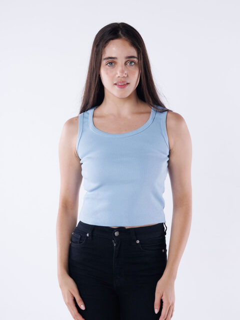 Basic Ribbed Tank Top
