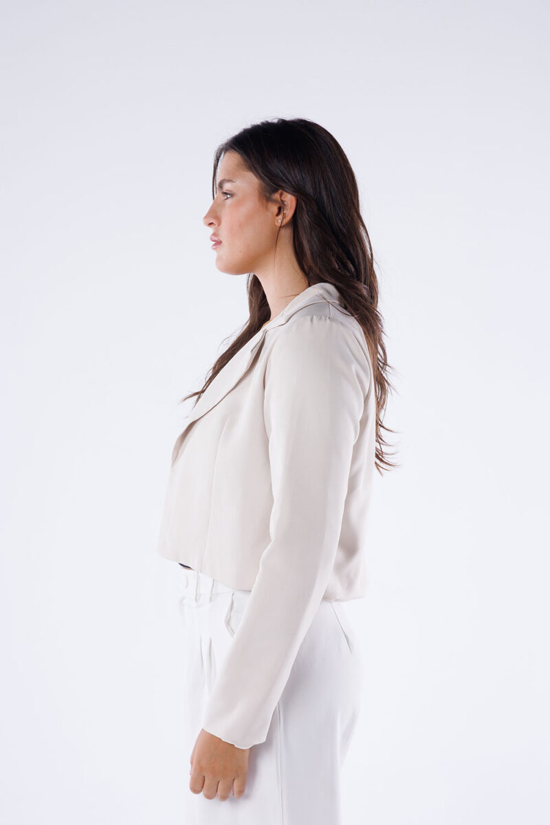 Cropped Blazer - Image 7