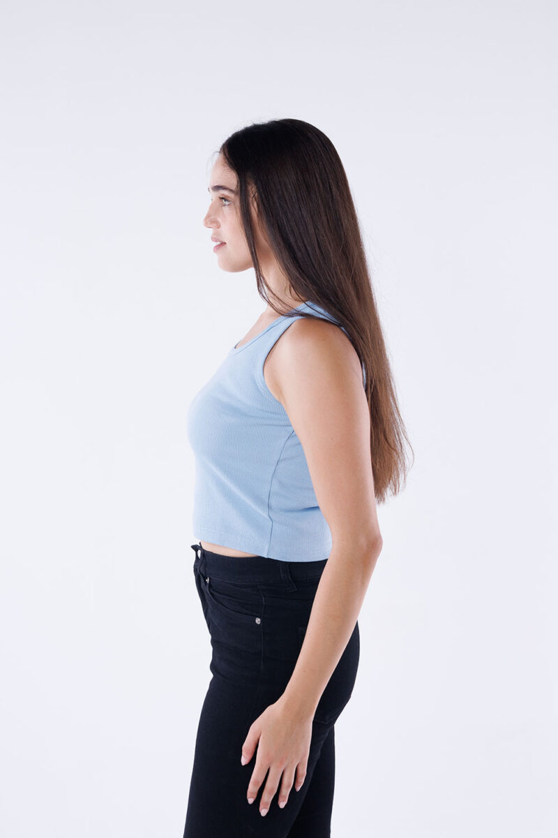 Basic Ribbed Tank Top - Image 3