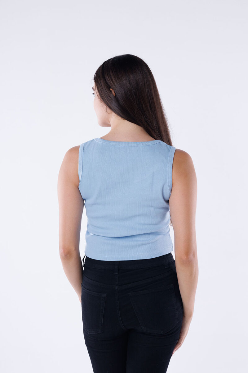 Basic Ribbed Tank Top - Image 4
