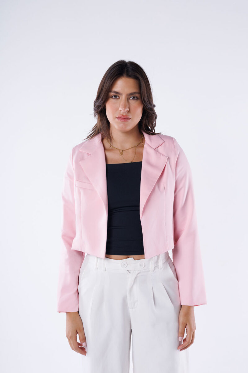 Cropped Blazer - Image 9