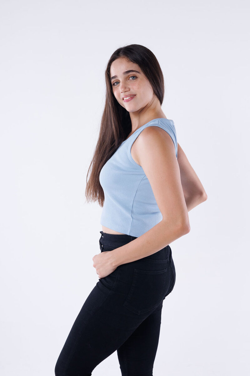 Basic Ribbed Tank Top - Image 5