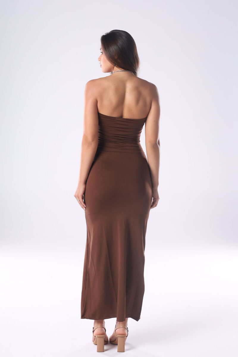 Strapless Cut-Out Maxi Dress - Image 27