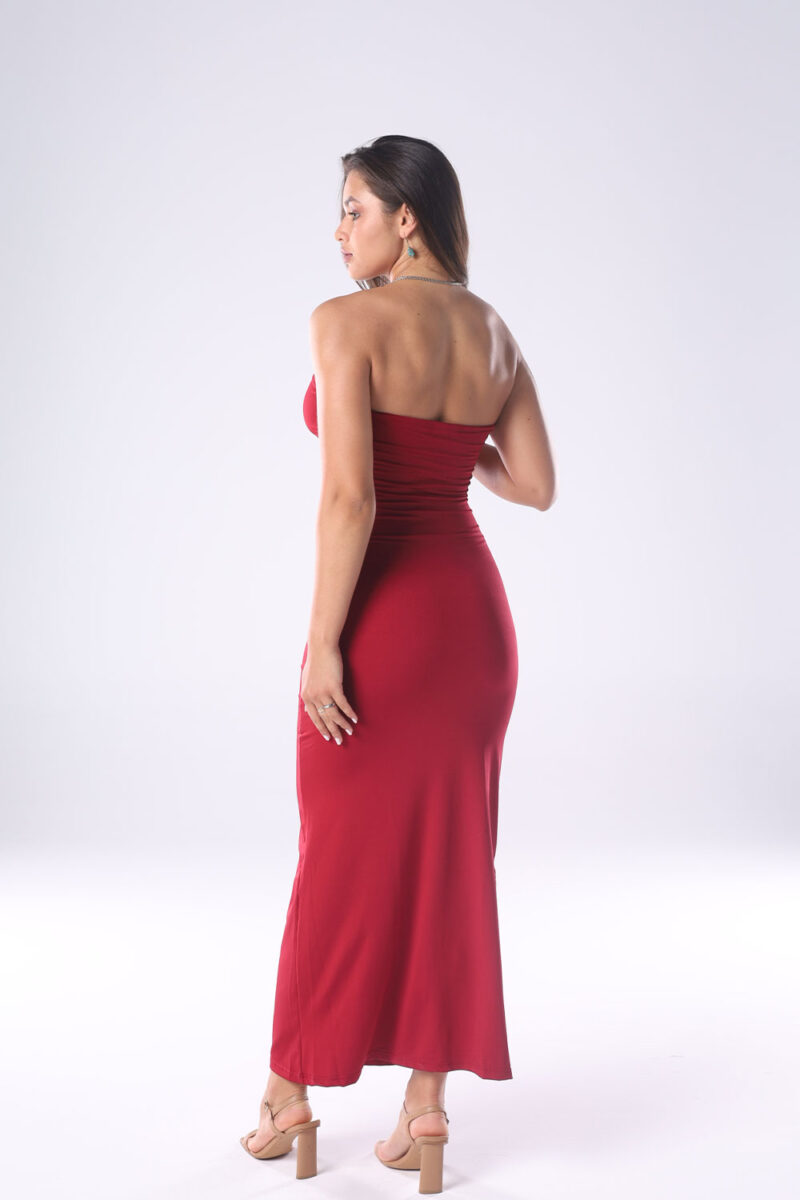 Strapless Cut-Out Maxi Dress - Image 12