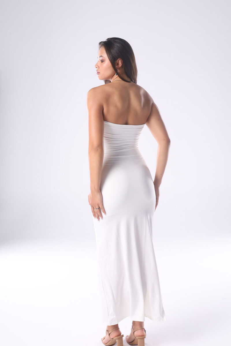 Strapless Cut-Out Maxi Dress - Image 7