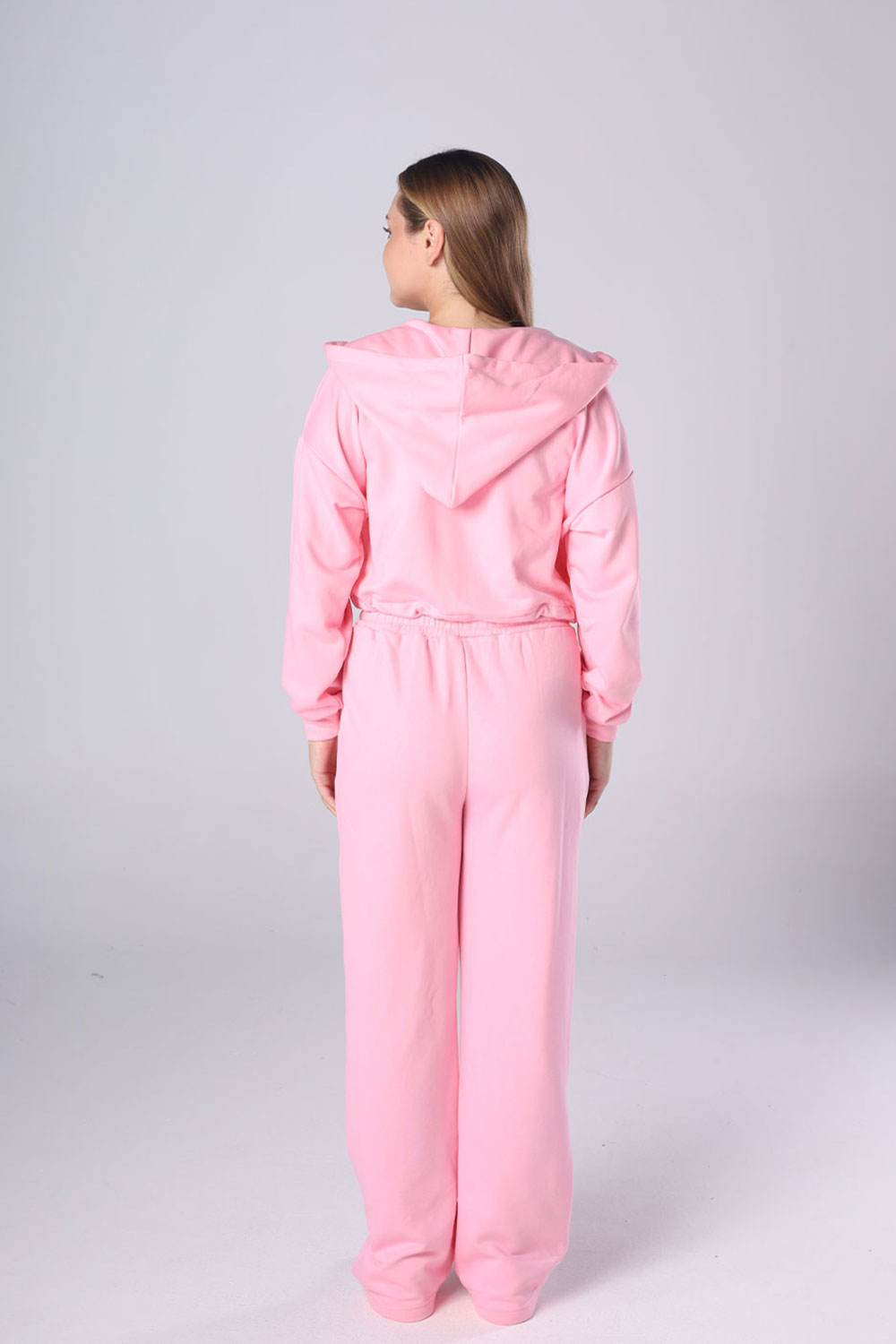 Cropped Full-Zip Tracksuit Set – 3 piece - Image 10