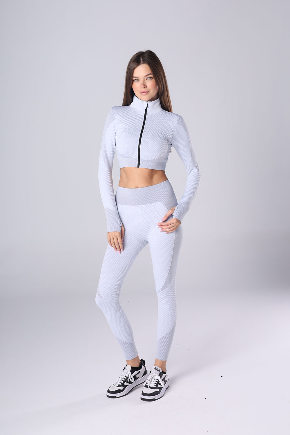 Seamless Zip-Up leggings Set - 3 pieces - Image 25