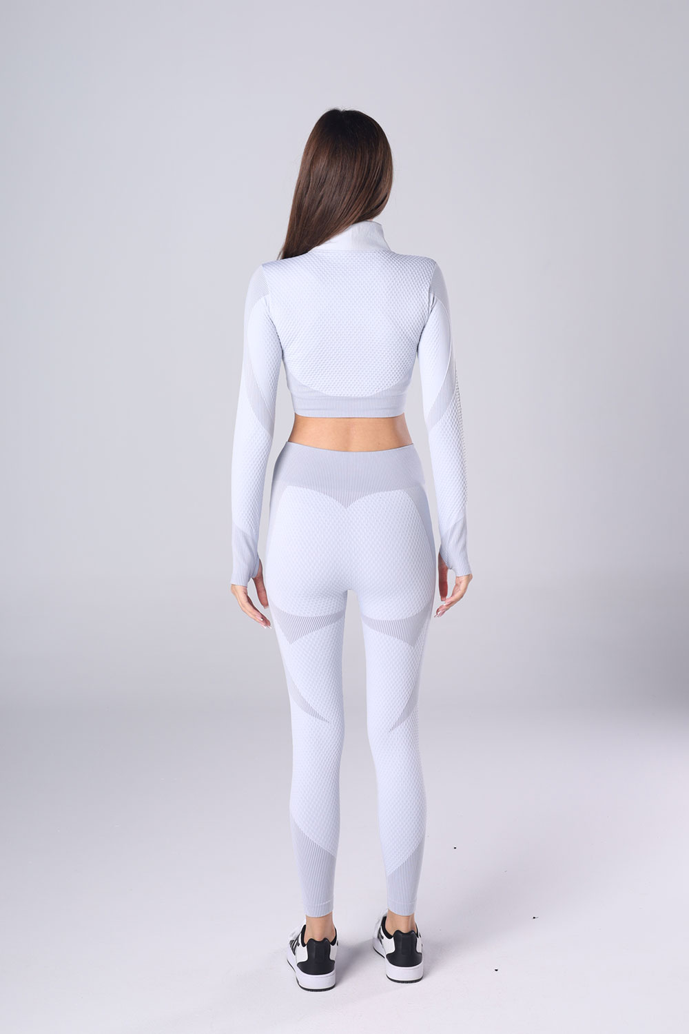 Seamless Zip-Up leggings Set - 3 pieces - Image 30