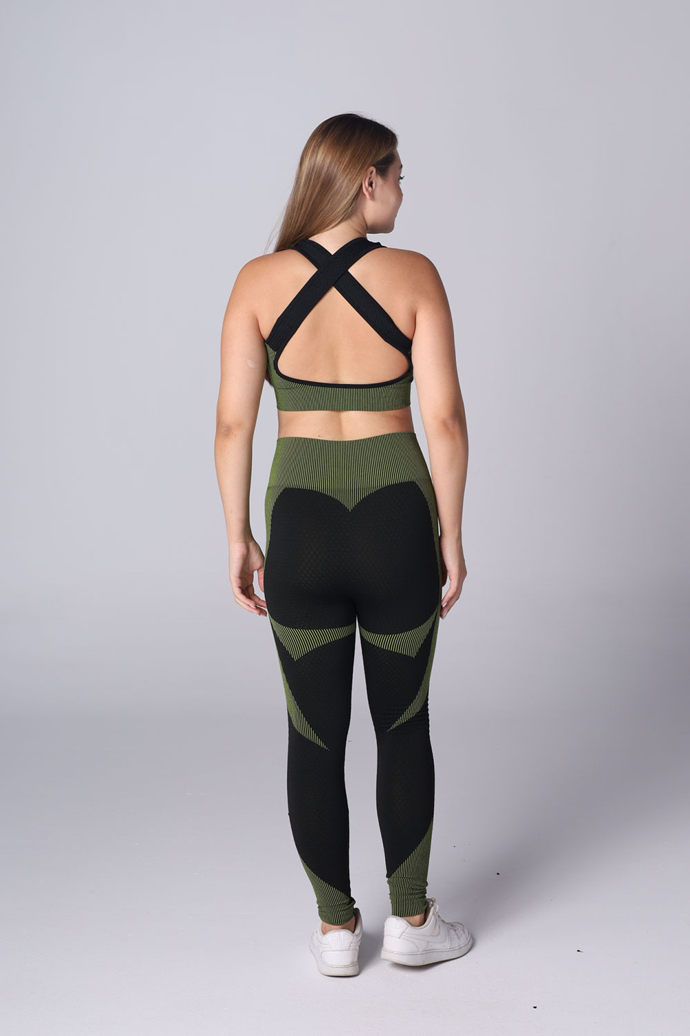 Seamless Zip-Up leggings Set - 3 pieces - Image 49