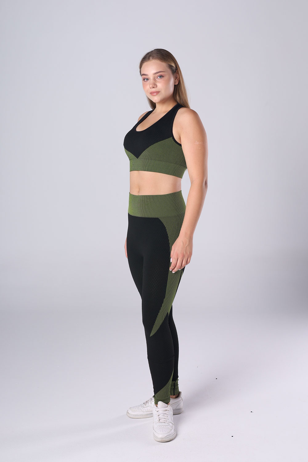 Seamless Zip-Up leggings Set - 3 pieces - Image 48