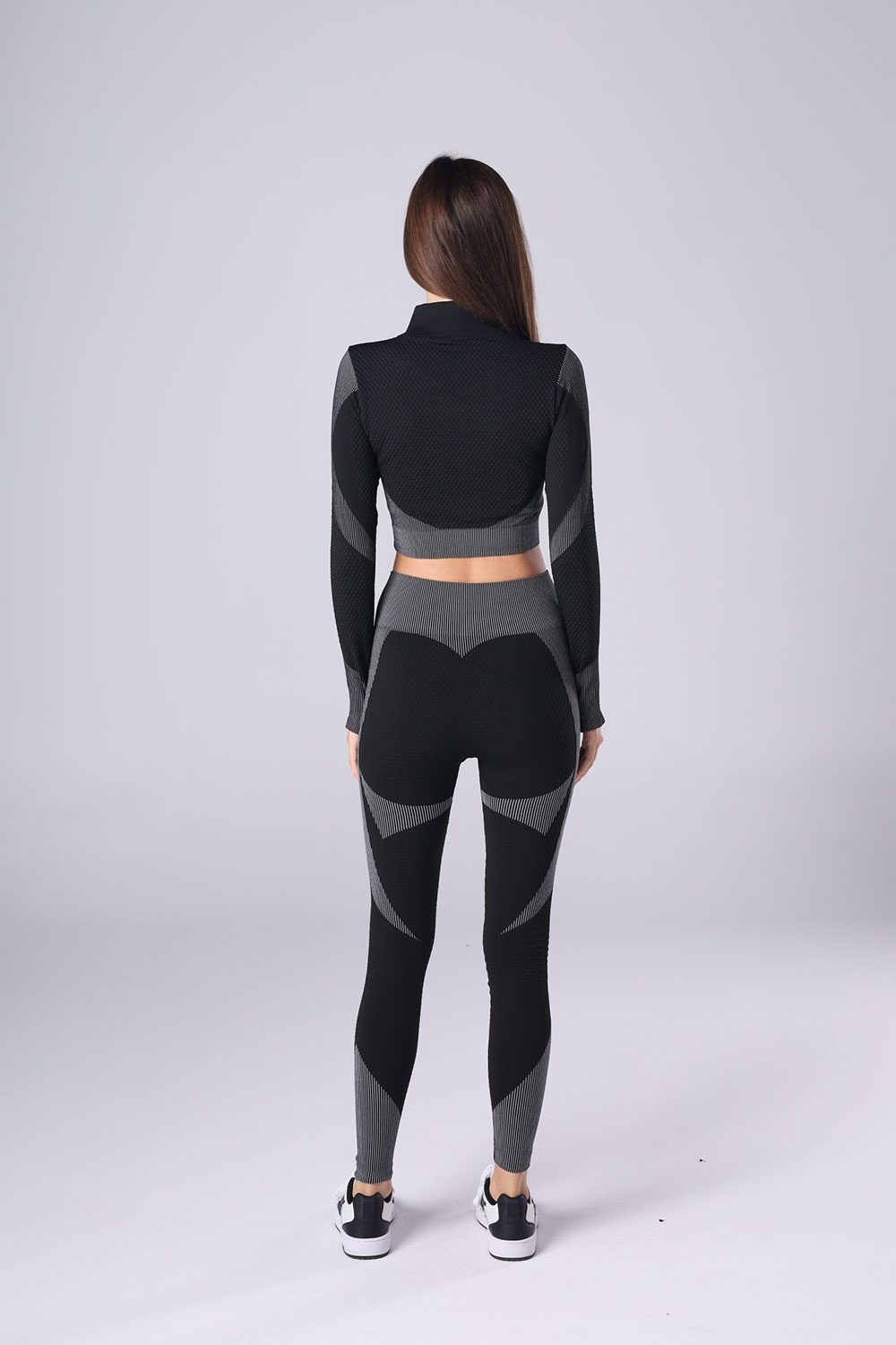 Seamless Zip-Up leggings Set - 3 pieces - Image 22