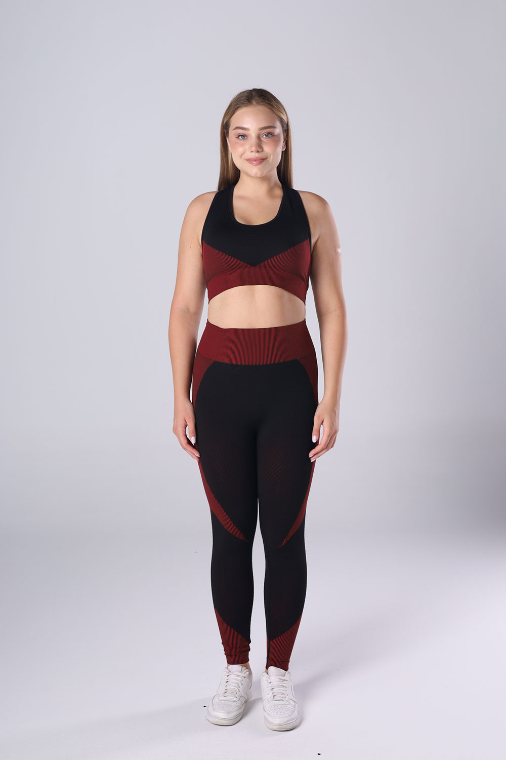 Seamless Zip-Up leggings Set - 3 pieces - Image 35