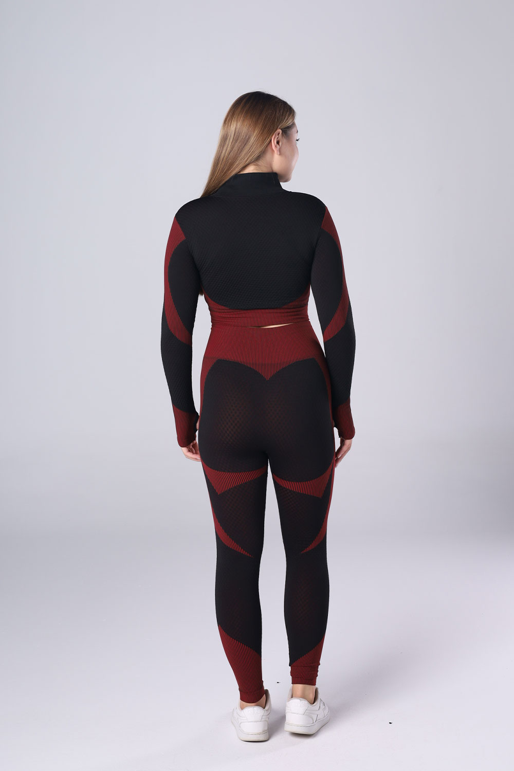 Seamless Zip-Up leggings Set - 3 pieces - Image 34