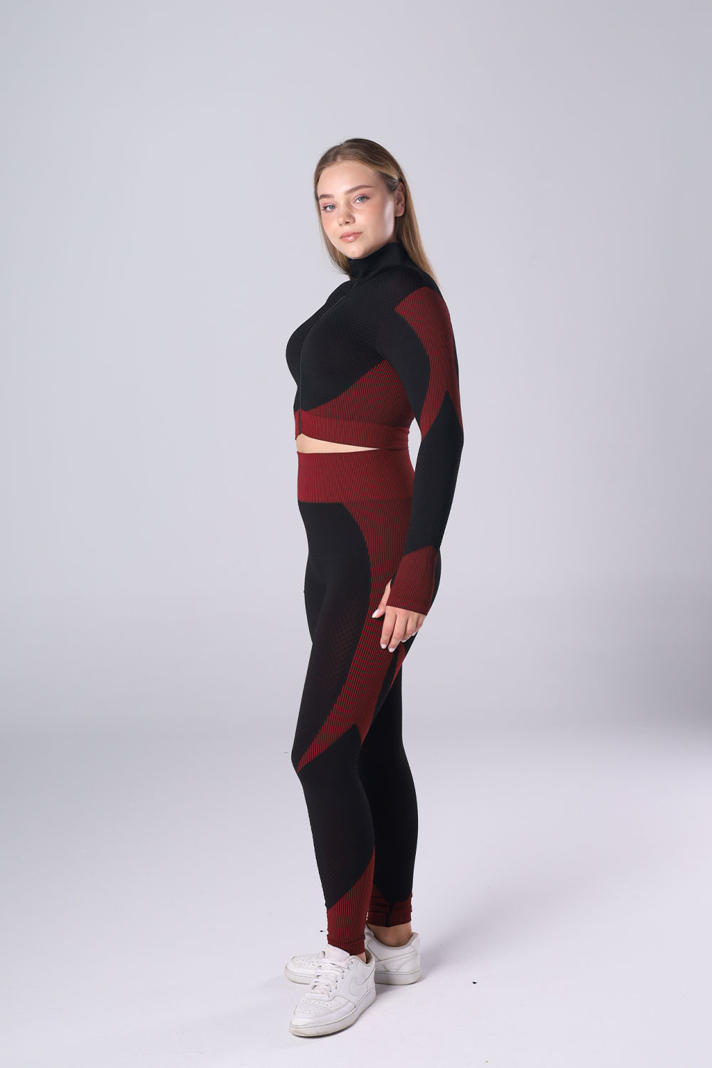 Seamless Zip-Up leggings Set - 3 pieces - Image 33