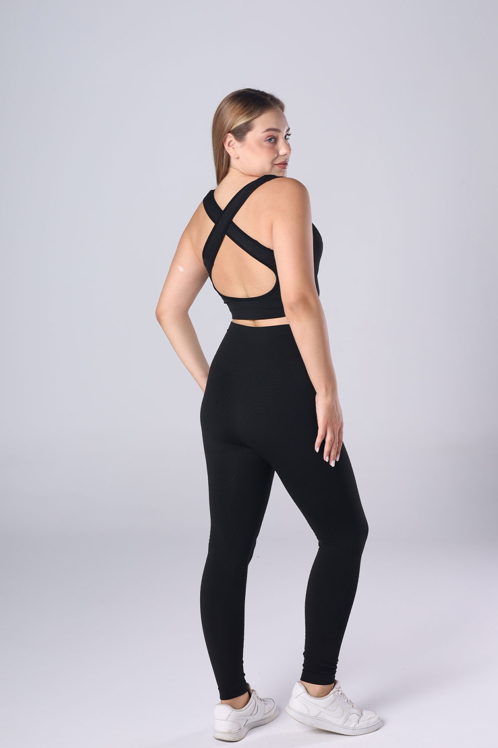 Seamless Zip-Up leggings Set - 3 pieces - Image 16