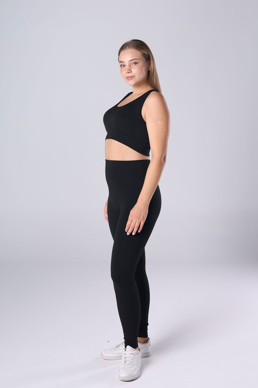 Seamless Zip-Up leggings Set - 3 pieces - Image 15