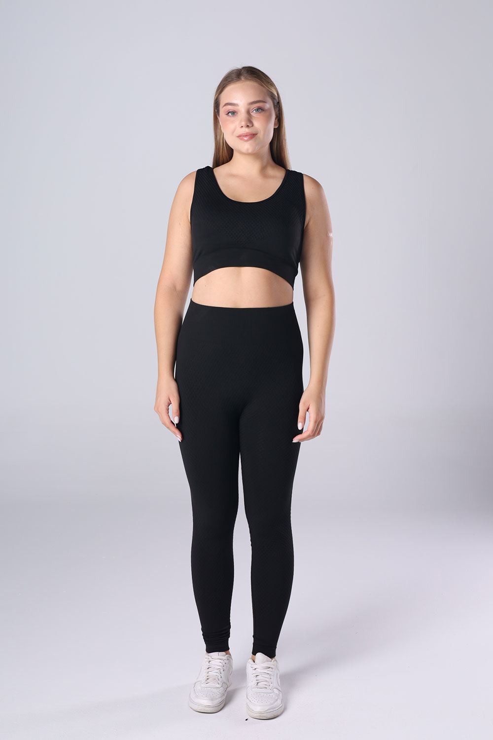 Seamless Zip-Up leggings Set - 3 pieces - Image 14