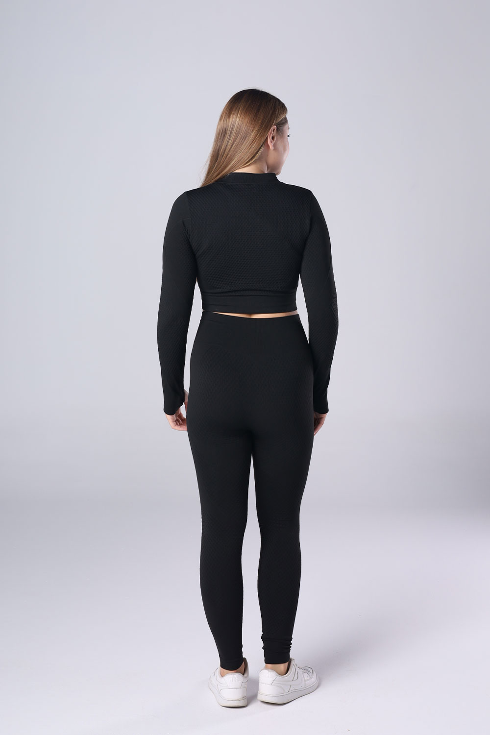 Seamless Zip-Up leggings Set - 3 pieces - Image 18