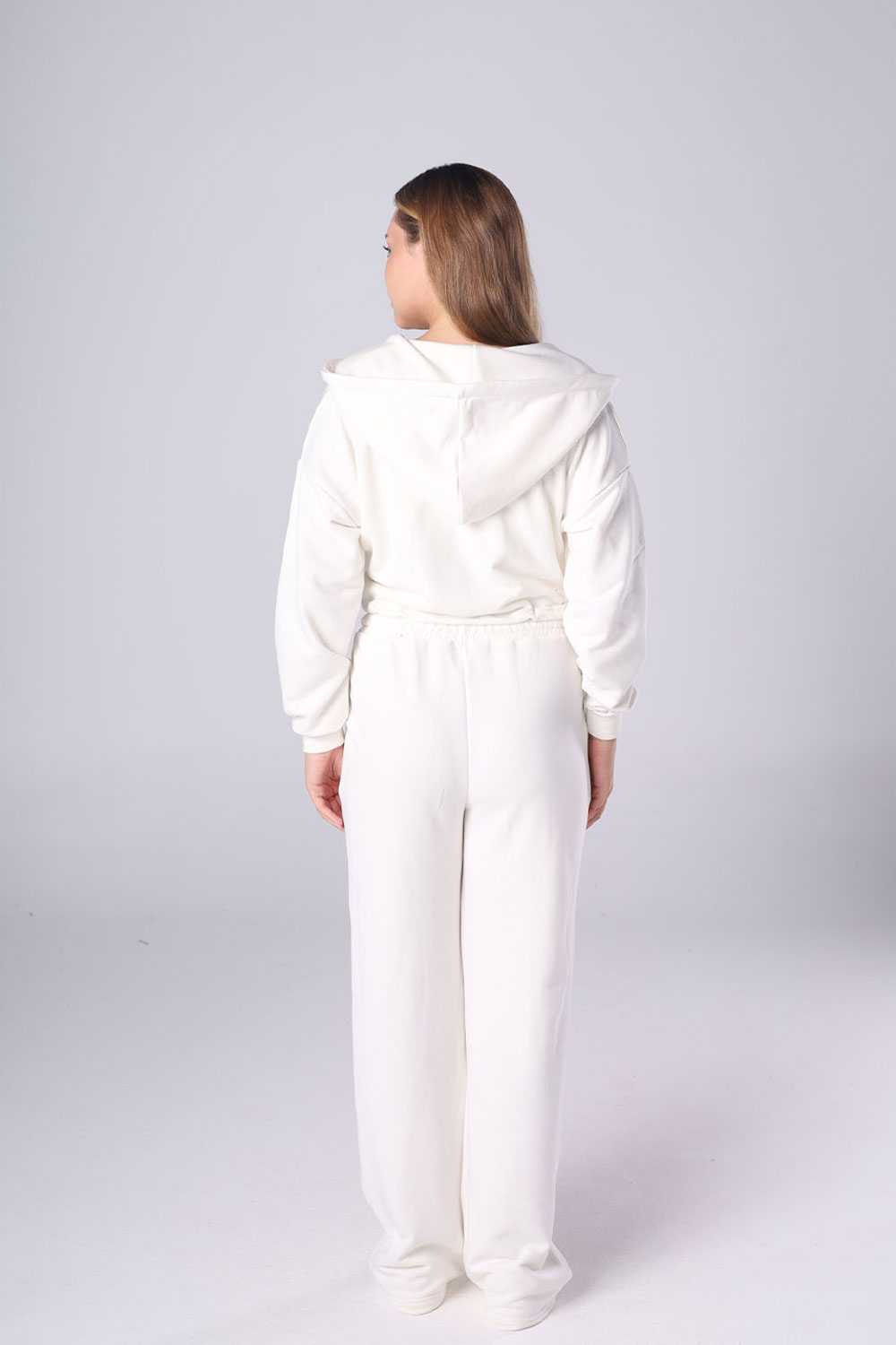 Cropped Full-Zip Tracksuit Set – 3 piece - Image 7