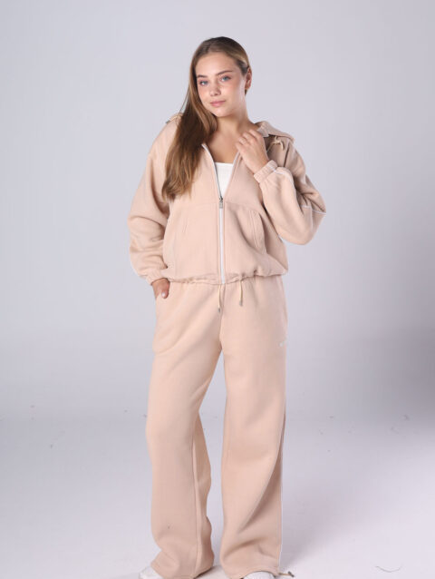 Striped Full-Zip Tracksuit Set - 3 Piece