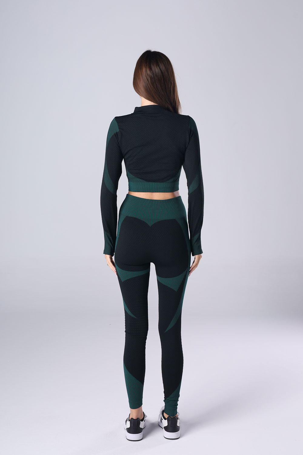 Seamless Zip-Up leggings Set - 3 pieces - Image 40