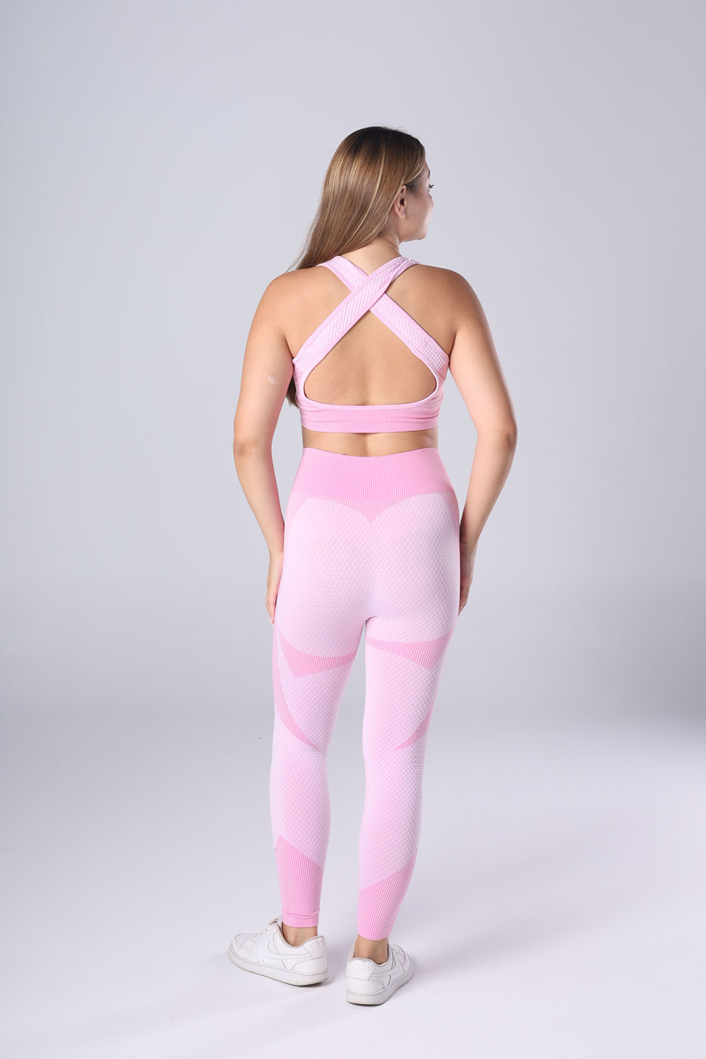 Seamless Zip-Up leggings Set - 3 pieces - Image 10