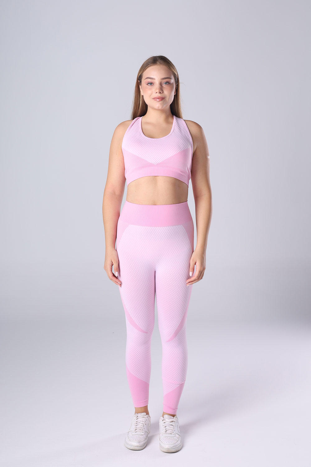 Seamless Zip-Up leggings Set - 3 pieces - Image 8